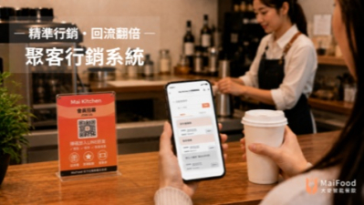 大麥智能餐飲 | 聚客行銷系統
