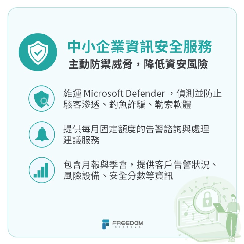 中小企業資安防護與監控服務
